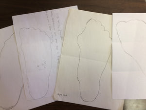The Right Shoe Size, with the Help of Pen and Paper